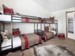 Bedroom 4 w/Twin overTwin bunk Beds 